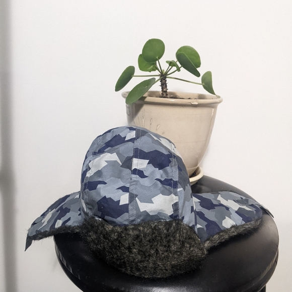 Tony Hawk kids trail trooper trapper hat touqe army - Picture 2 of 4